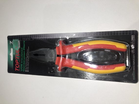 Пасатижі електрика 7" 1000V VDE TOPTUL DGCA2207 | Зображення 4