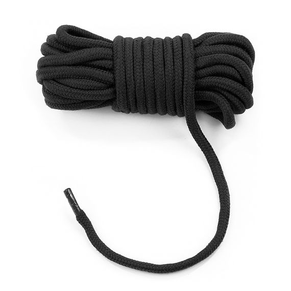 Мотузка - Fetish Bondage Rope Black, 10 м | Зображення 2