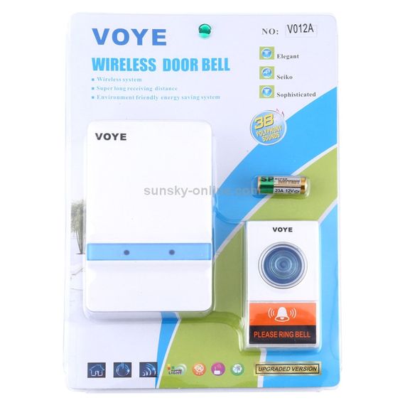 Дзвінок на батарейках Водонепроникний MZ VOYE MZ-VOYE (46382-7949_173) | Зображення 3