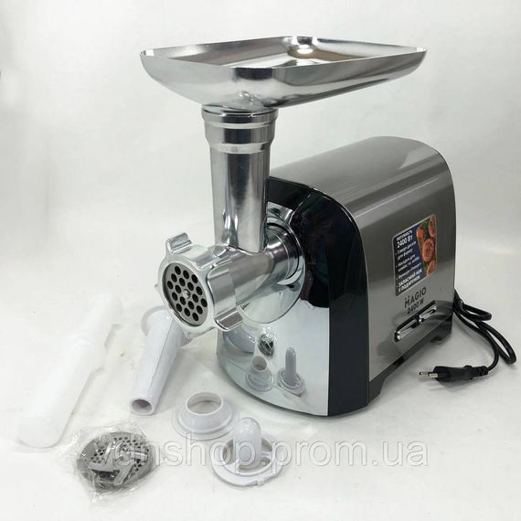 Електрична настільна м'ясорубка з насадками Magio MG-269 2400 W, М'ясорубки з реверсом IW-38 | Зображення 9