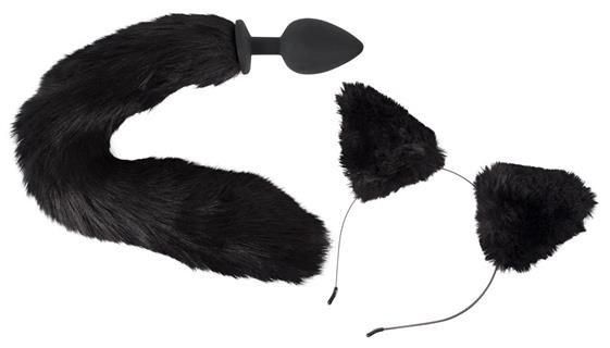 Набор для ролевых игр пробка+ушки BKPet Play sexstyle