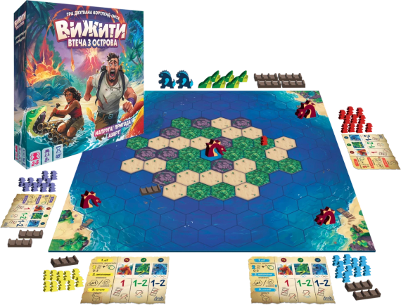 Настільна гра Вижити! Втеча з острова (Survive: Escape from Atlantis!) | Зображення 2