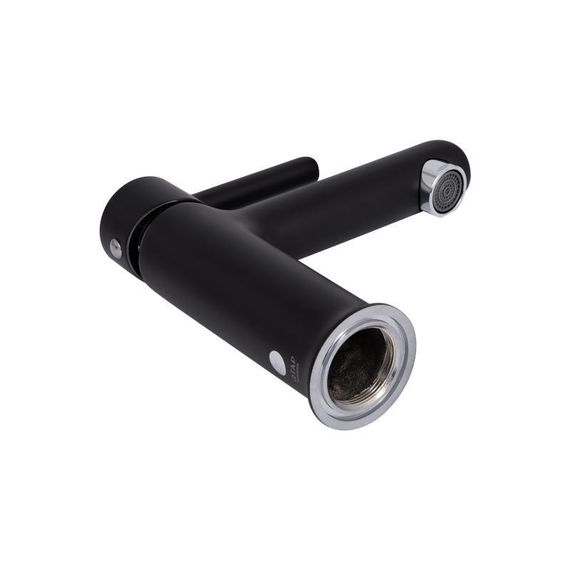 Смеситель для раковины Qtap Grand QTGRABCR001F Chrome/Black | Зображення 5