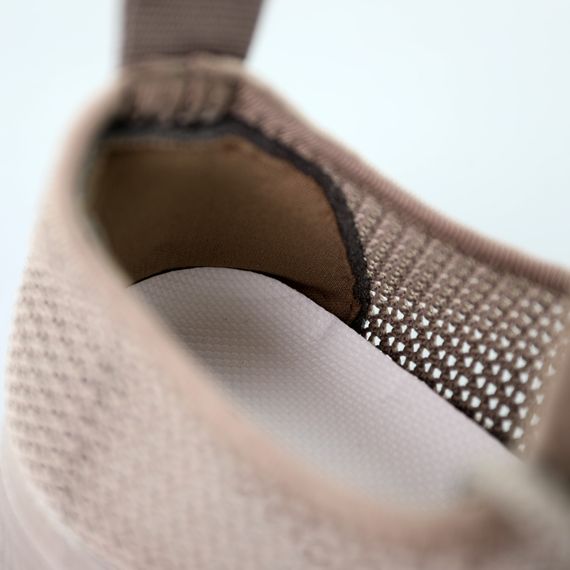 Кросівки жіночі сітка дихаючі  591531 Темно-бежеві 36 37 38 39 40 41 | Зображення 6