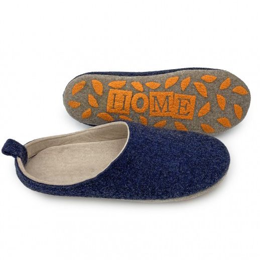 Тапочки жіночі домашні утеплені. Розмір 38, жіночі утеплені тапочки. Колір: синій