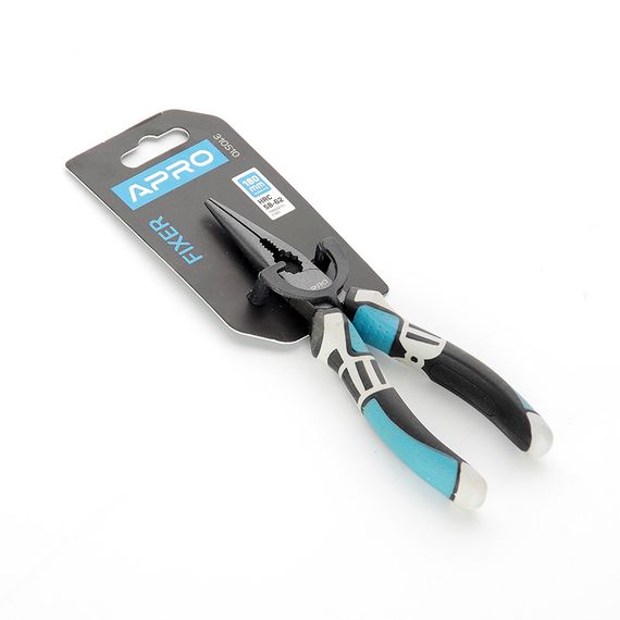 Длинногубцы Fixer 60Crv, 3-х компонентная рукоятка 160мм APRO | Зображення 4