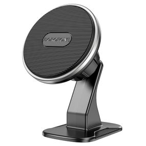 Автодержатель BOROFONE BH63, крепление на торпеду, магнит, Black