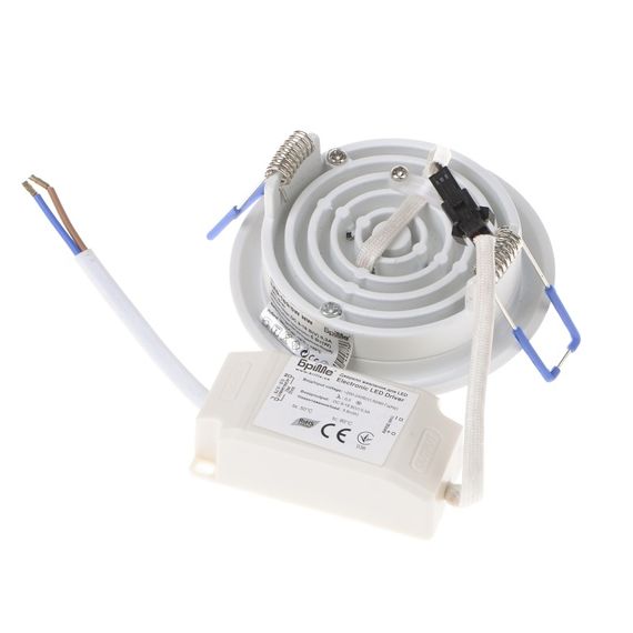 Светильник потолочный LED врезной  LED-169/5W NW WH | Зображення 1