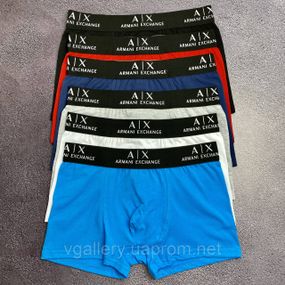 Мужские трусы Armani Exchange, мужские боксеры Армани, хлопковые трусы Армани Премиум качества