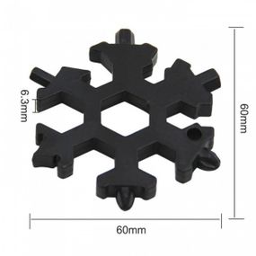 Универсальный инструмент многофункциональный мультитул SNOWFLAKE FI-400 WRENCH TOOL
