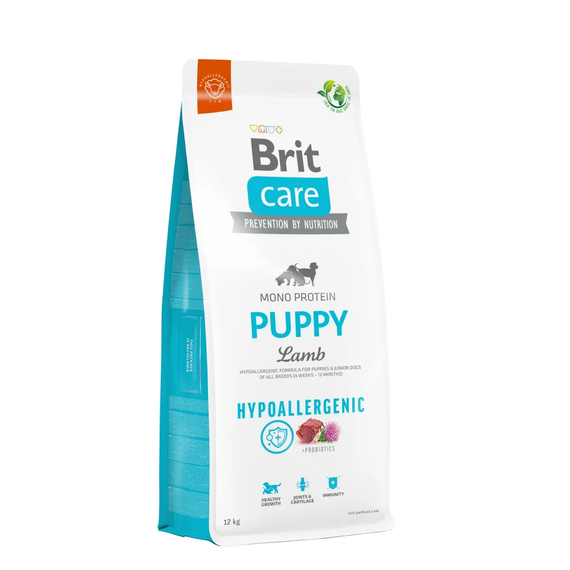 Сухой корм для щенков всех пород Brit Care Dog Hypoallergenic Puppy с ягненком 12 кг | Зображення 1