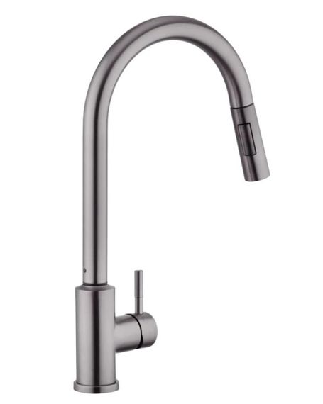 Змішувач для кухні з висувним виливом Kroner KRP Edelstahl Klassisch - PVD03916 сенсорний (CV032496) | Зображення 9