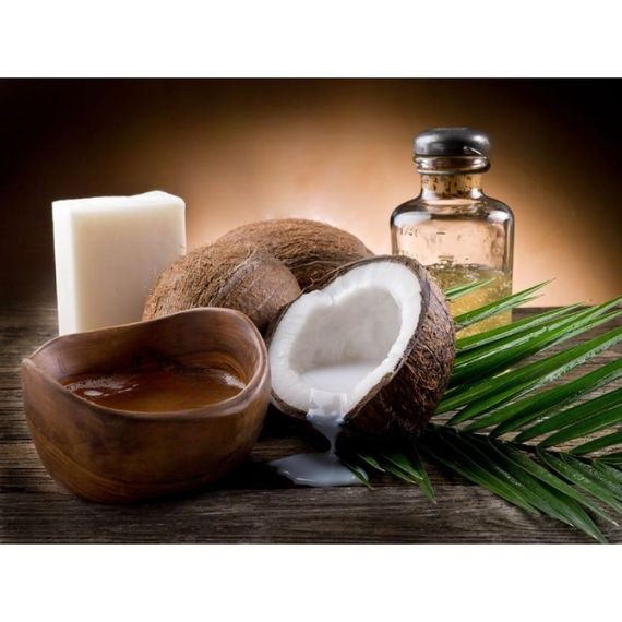 Олія для масажу Intt Coconut, 150 мл, з ароматом кокосу Sex Aura | Зображення 1