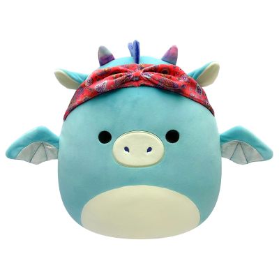М&apos;яка іграшка Squishmallows Дракон у бандані 19 см (SQCR04125)
