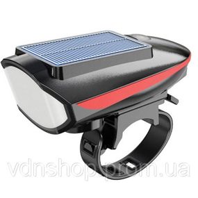 Фара на руль велосипеда, Перезаряжаемый велосипедный фонарь, Алюминиевый фонарь для переднего колеса WZ-86