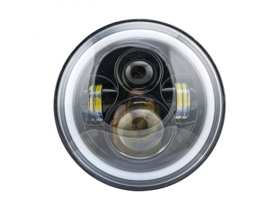 Комплект світлодіодних фар AllLight JR-4/1-60W ближнє+дальнє НИВА, ВАЗ, ГАЗ, УАЗ, JEEP, VW (керування габаритами через смартфон) | Зображення 2