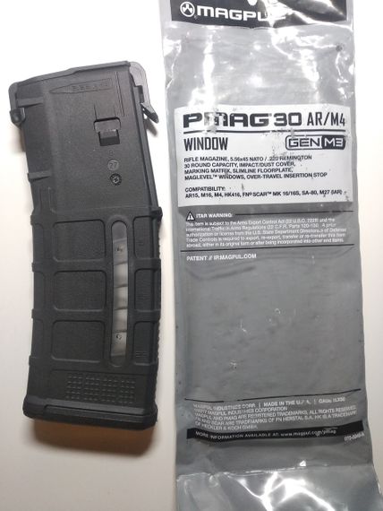 Магазин Magpul PMAG 30 AR GEN M3 Window 5.56x45 Магазин 5.56 Магазин ar 15 5.56 Магазин для AR15 Магазин ар15 | Зображення 5