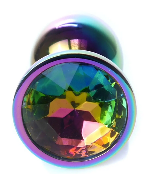 Анальна пробка Boss Series — Jewellery Multicolour PLUG Clear S Sex Aura | Зображення 1
