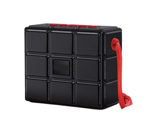 Портативна колонка XPRO BR16 5Вт USB, AUX, FM, Bluetooth чорна (ЦУ-00032907) | Зображення 3