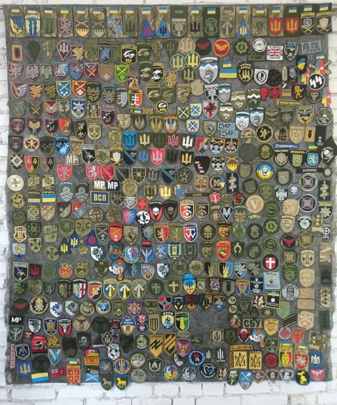 Шевроны Добровольческих подразделений (цена за 1шт!)