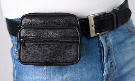 Мужская барсетка Pako Jeans черная
