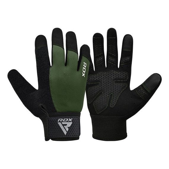 Рукавички для фітнесу RDX W1 Full Finger Army Green M | Зображення 4