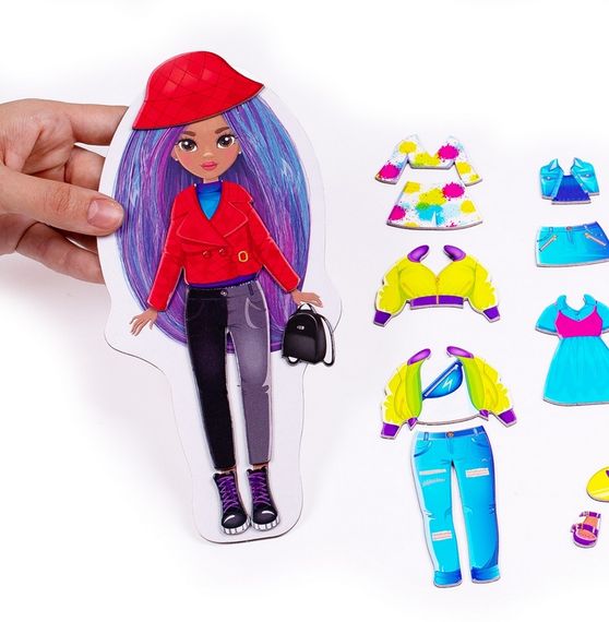 Магнитная игра-одевашка WOW Surprise Travel" VT 3210-15 Vladi Toys (4820234763191) | Зображення 3