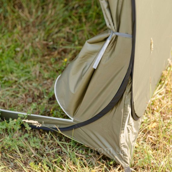 Намет душ-туалет для кемпінгу автомат 120×120×190 (см) тент для душу та туалету туристичний LU-015DGR Хакі | Зображення 7