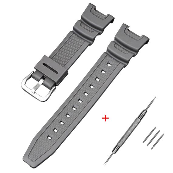 Ремінець для Casio SGW-100 Gray SI