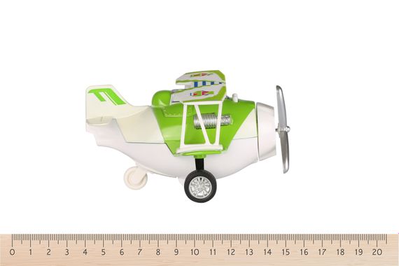Самолет металический инерционный Same Toy Aircraft зеленый SY8013AUt-4 (SY8013AUt-4) | Зображення 1