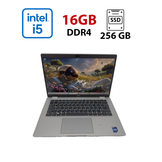 Ультрабук Dell Latitude 5430 / 14" (1920x1080) IPS / Intel Core i5-1245U (10 (12) ядер по 1.6 - 4.4 GHz) / 16 GB DDR4 / 256 GB SSD M.2 / Intel Iris Xe Graphics / WebCam б/у