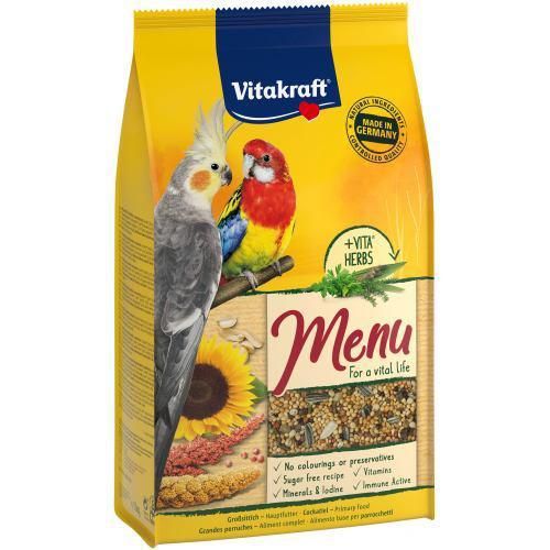 Корм Vitakraft Menu для нимф, 1 кг