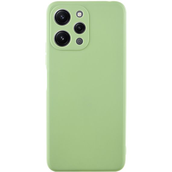 Силиконовый чехол Candy Full Camera для Xiaomi Redmi 12 Фисташковый