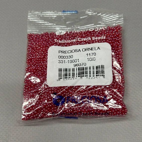 Бісер чеський Preciosa 10/0, колір 96070 - 50 г | Зображення 1