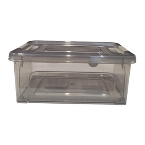 Контейнер 0,65 л 16*12*7см коричневий прозорій/какао Smart Box Алеана