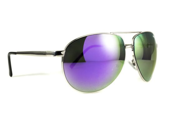 Окуляри захисні Global Vision Aviator-4 (G-Tech™ purple), фіолетові дзеркальні лінзи | Зображення 4