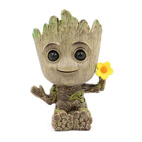 Цветочный горшок кашпо Primo Грут Groot для цветов и канцелярии (GR-05)