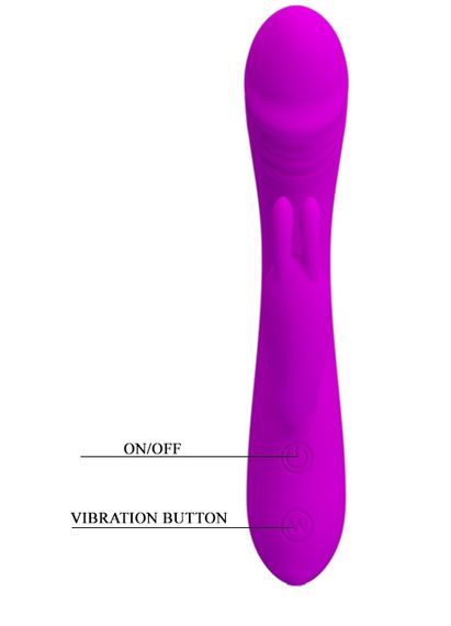 Вибратор с стимулятором клитора PRETTY LOVE - HUNTER, BI-014285 sexstyle | Зображення 5