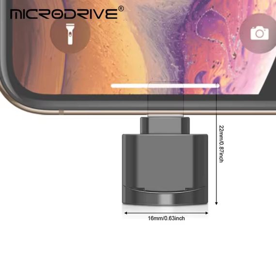 Адаптер для чтения Micro TF SD карт, конвертер для Iphone Ipad OTG в Micro SD | Зображення 9