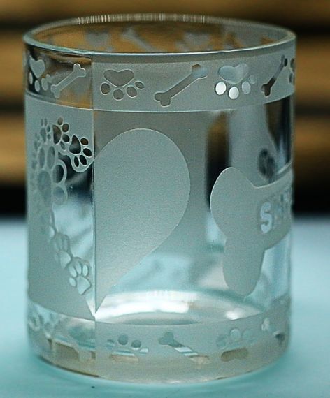 Скляна чашка кружка 320 мл  з гравіюванням Німецька Вівчарка подарунок для власника собаки або поціновувача породи | Зображення 4