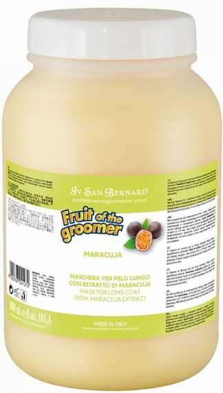 Маска восстанавливающая для животных  ISB Fruit of the Grommer Maracuja 3000 мл