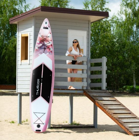 Надувна дошка THUNDER ROSEA 365 см з веслом | Зображення 4