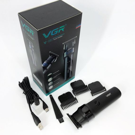 Електрична машинка для стрижки побутова VGR V-987, Професійна машинка для стрижки волосся в салон SL-87 | Зображення 3