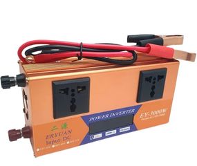 Перетворювач напруги LCD SMART 3000W 12V/24V у 220V • Автомобільний інвертор з дисплеєм для дому, авто та резервного живлення