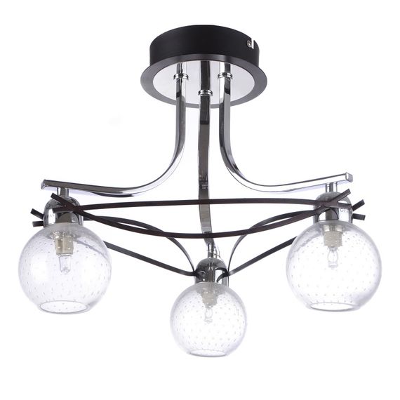 Люстра молекула галогенная с подсветкой LED G9 40W WH (BL-658S/3)