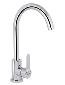 Змішувач для кухні Brinex Pure 015F U-образний Chrome BRIPUR015FCRM