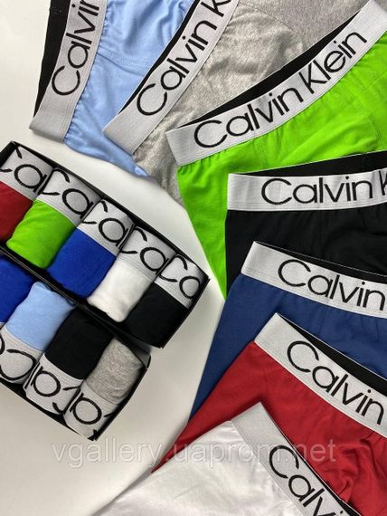 Подарочный набор мужского белья Calvin Klein Steel 45 в коробке - цена поштучно  - размер 3XL | Зображення 5