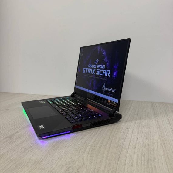 Игровой ноутбук ASUS ROG Strix SCAR 15 G533QS / 15.6” (1920×1080) IPS / AMD Ryzen 9 5900HX (8 (16) ядер по 3.3 - 4.6 GHz) / 16 GB DDR4 / 512 GB SSD / nVidia GeForce RTX 3080, 16 GB GDDR6, 256-bit б/у | Зображення 3