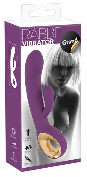 Вібратор Rabbit grand purple Sex Aura