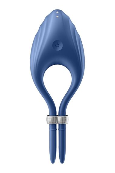 Ерекційне віброкільце-ласо Satisfyer Duelist Blue, 10 режимів, потужний мотор | Зображення 2